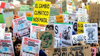 La juventud de todo el mundo ruge contra el cambio climático
