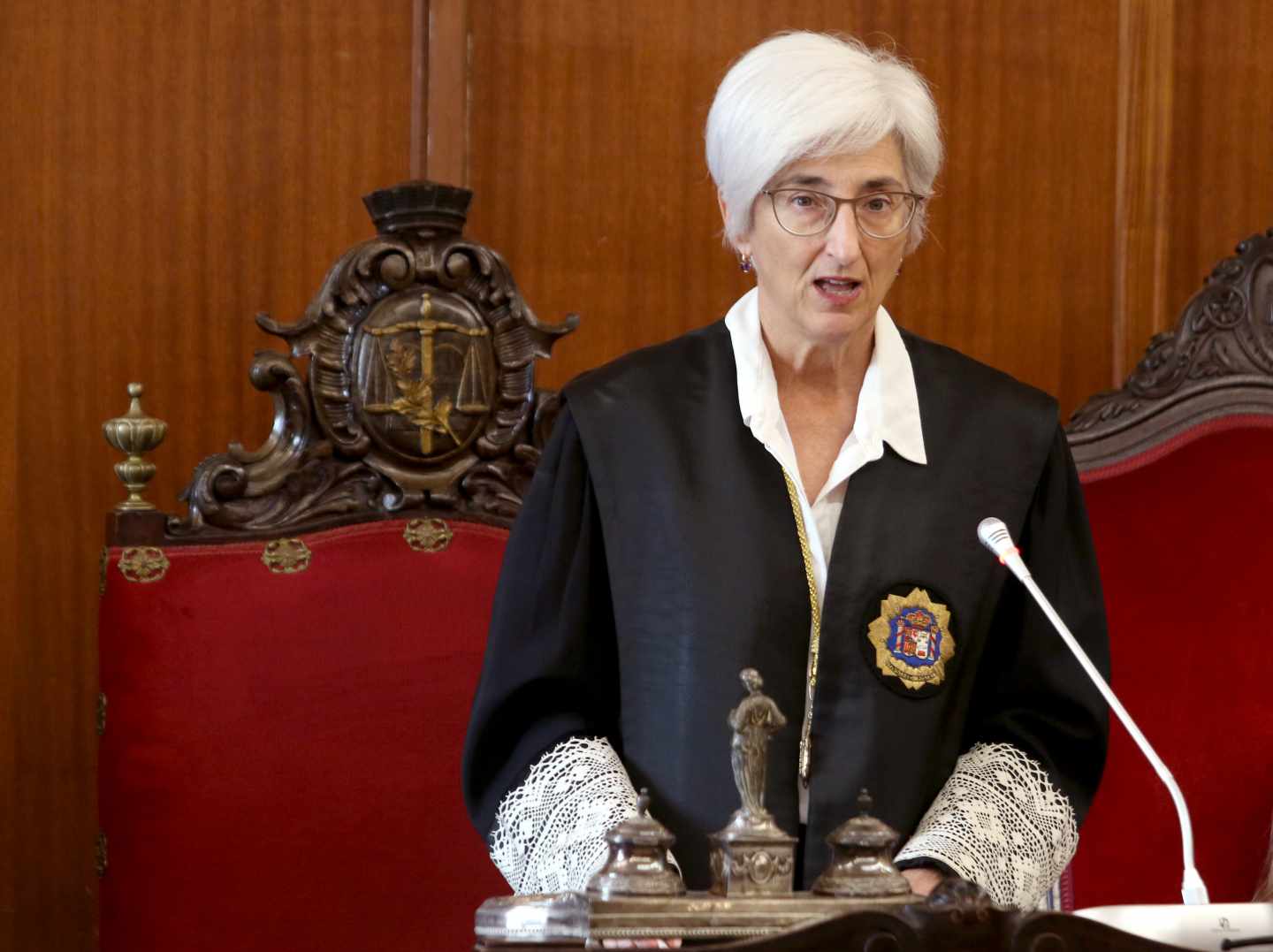 María José Segarra, fiscal general del Estado.