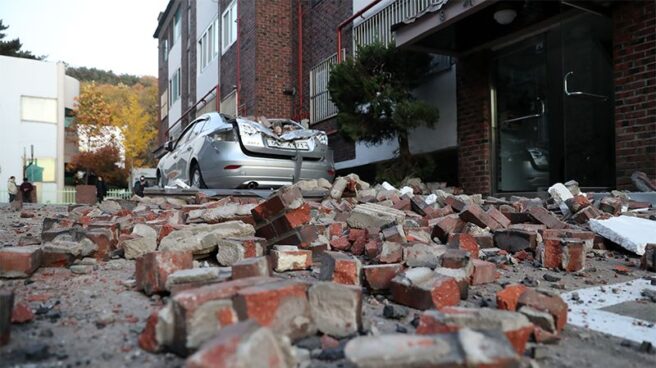 Efectos del terremoto de Pohang en 2017 Efectos del terremoto de Pohang en 2017