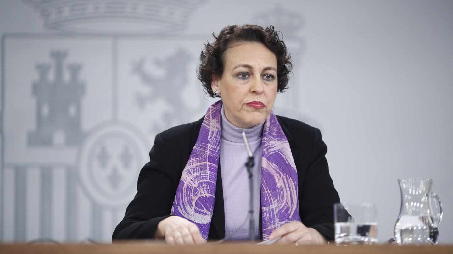 Magdalena Valerio, ministra de Trabajo.