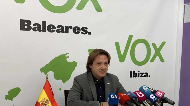 Rueda de prensa en Vox Baleares.