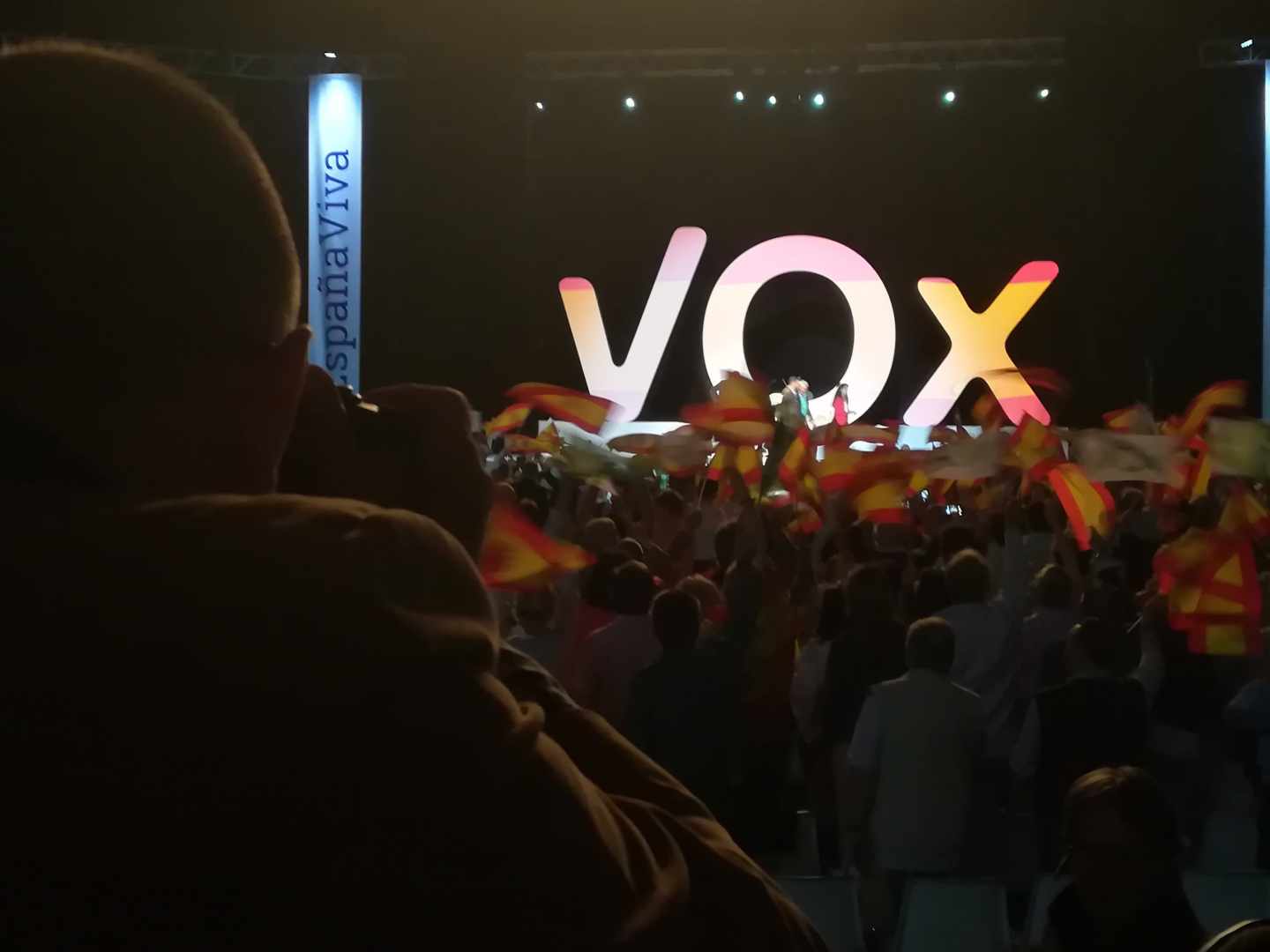 Acto de Vox en Vistalegre el pasado 7 de octubre.
