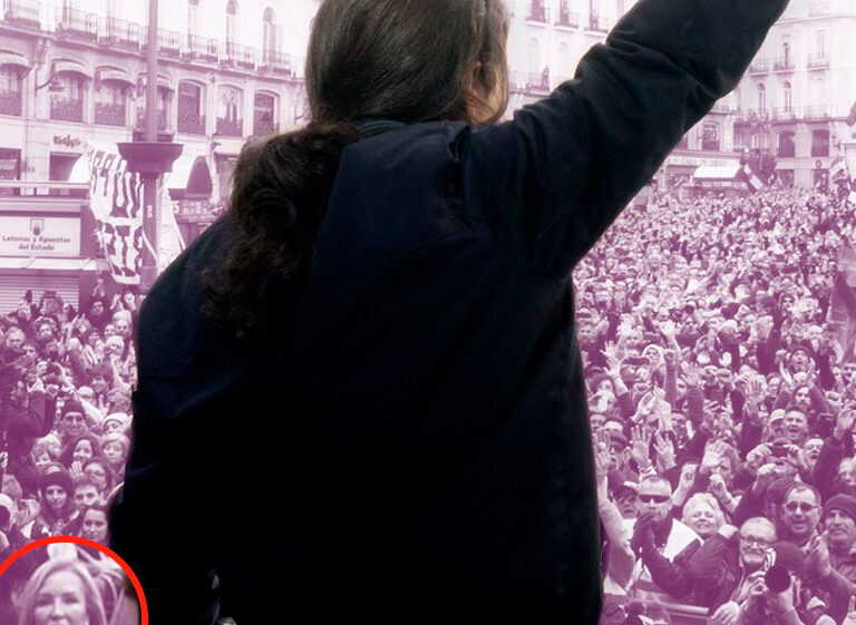 Carmen Lomana, el otro detalle surrealista del cartel de Pablo Iglesias