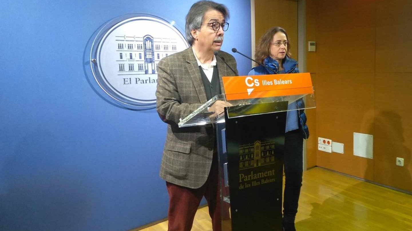 El líder de Ciudadanos en Baleares, Xavier Pericay.