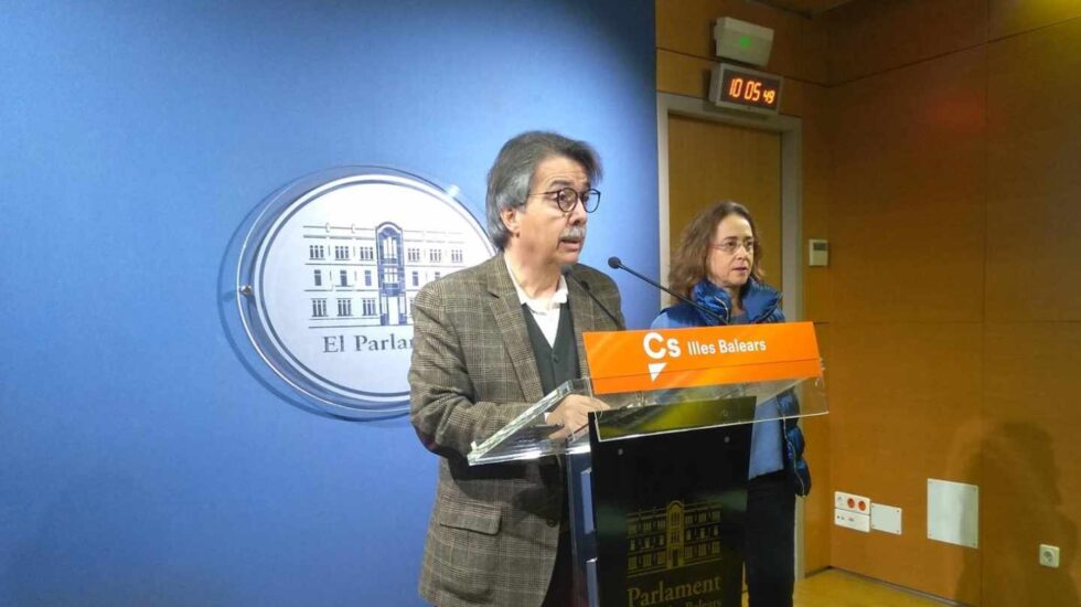 El líder de Ciudadanos en Baleares, Xavier Pericay.