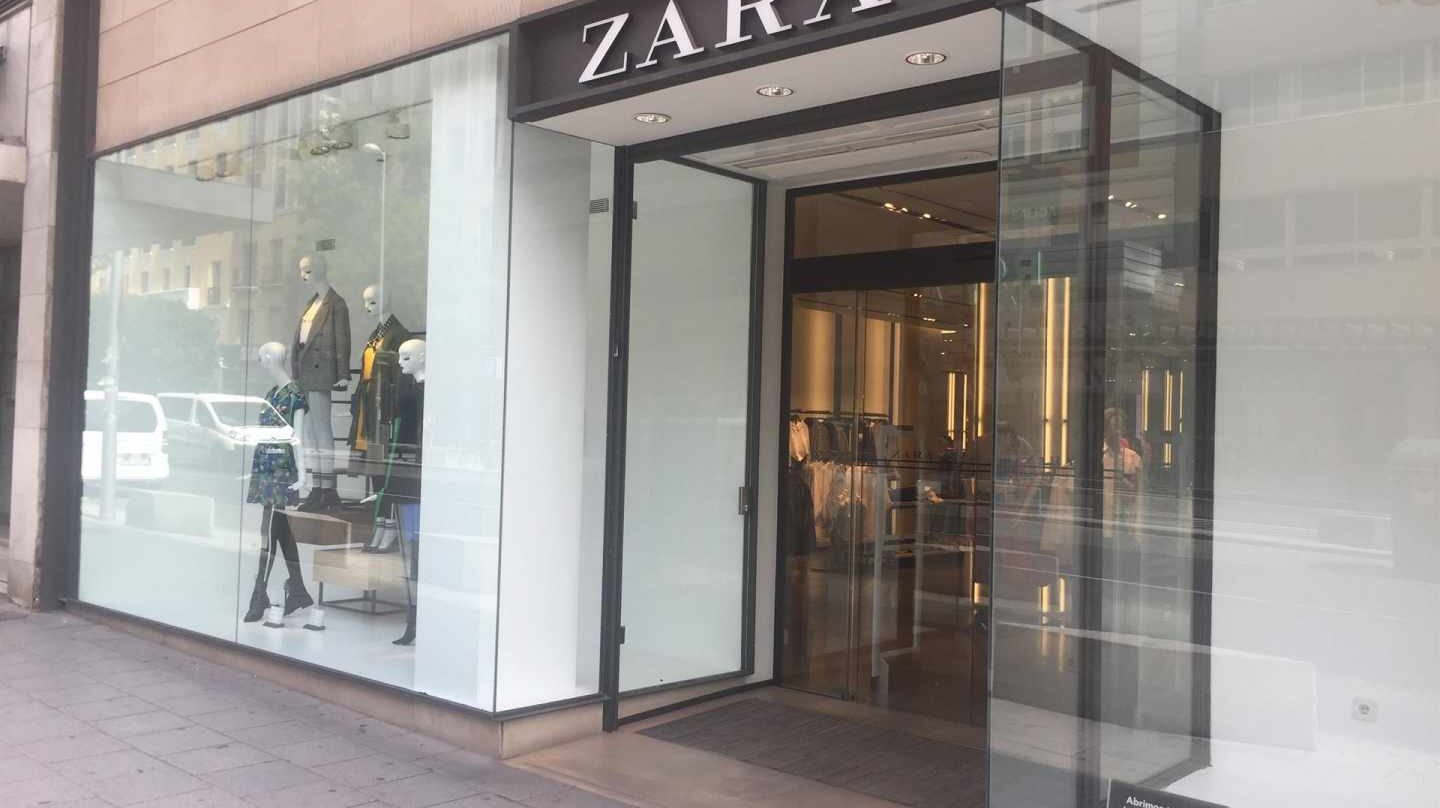 Tienda de la marca de moda de Zara.