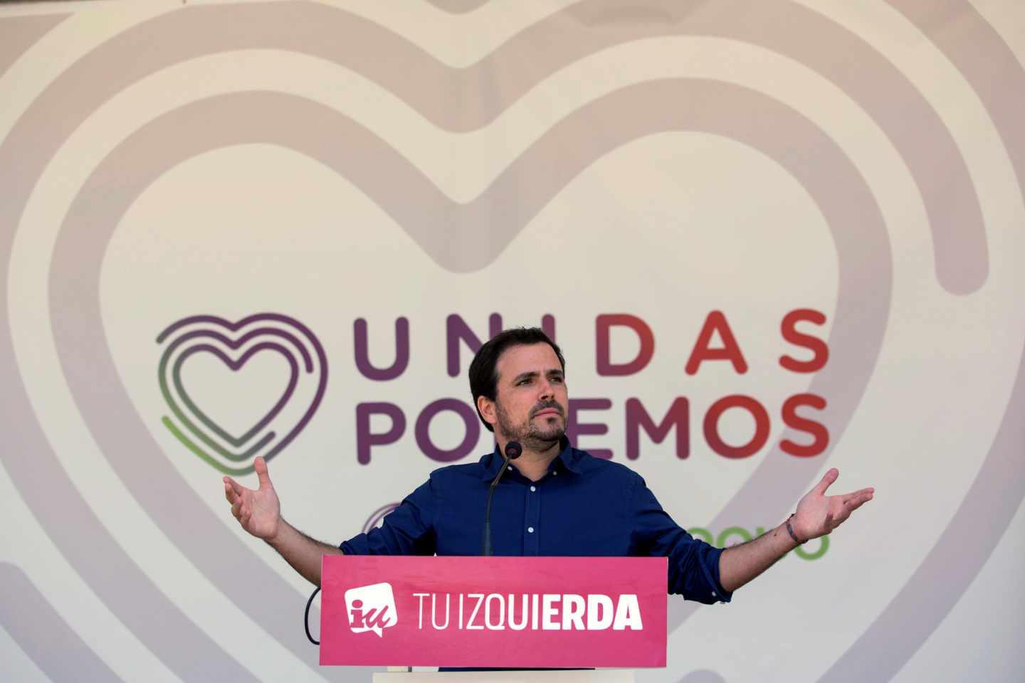 El líder de IU, Alberto Garzón.