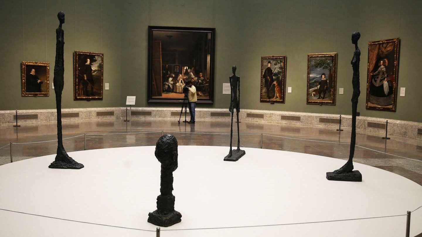 Exposición de Giacometti en el Museo del Prado