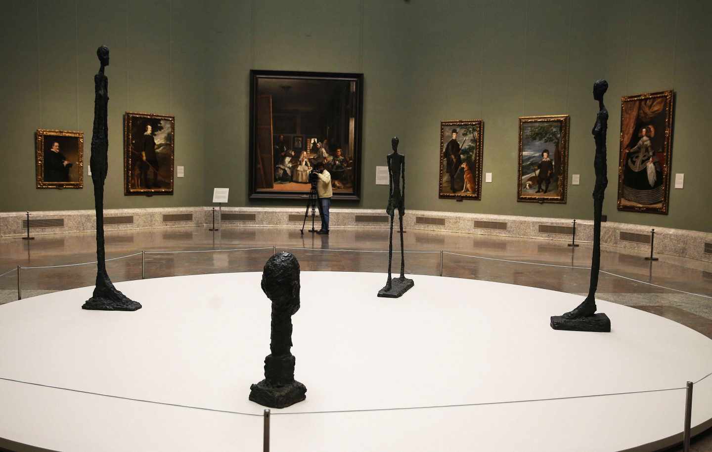 Exposición de Giacometti en el Museo del Prado