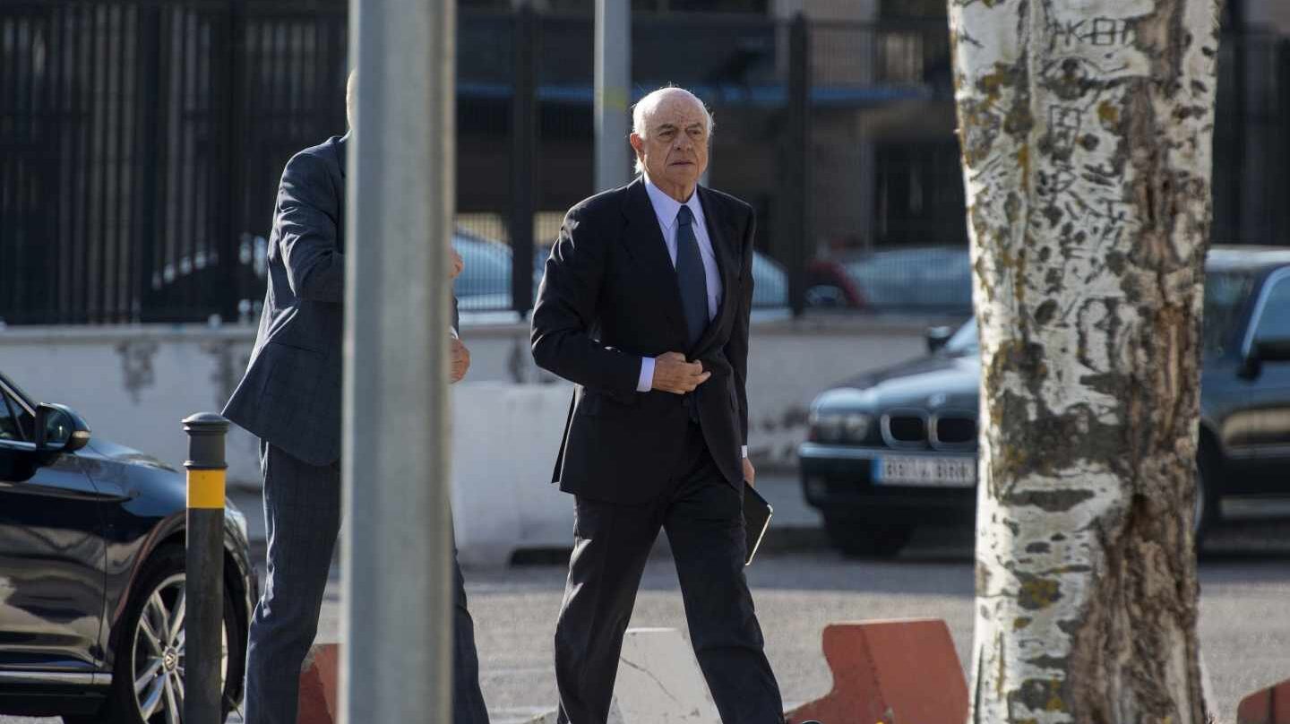 Francisco González llega a la Audiencia Nacional.