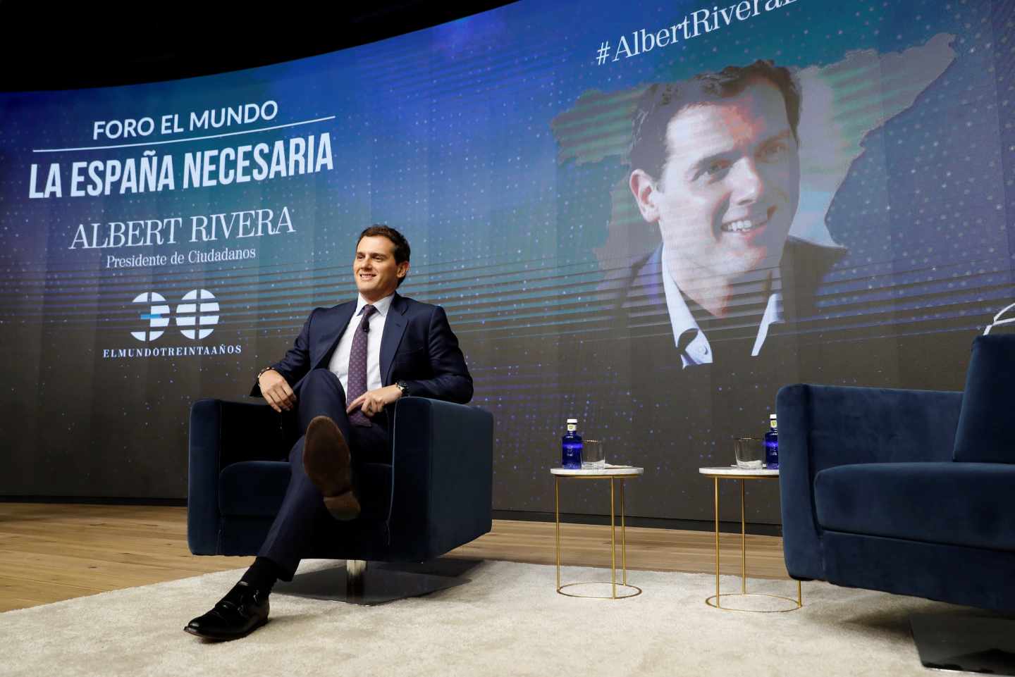 El candidato a la presidencia del Gobierno, Albert Rivera.