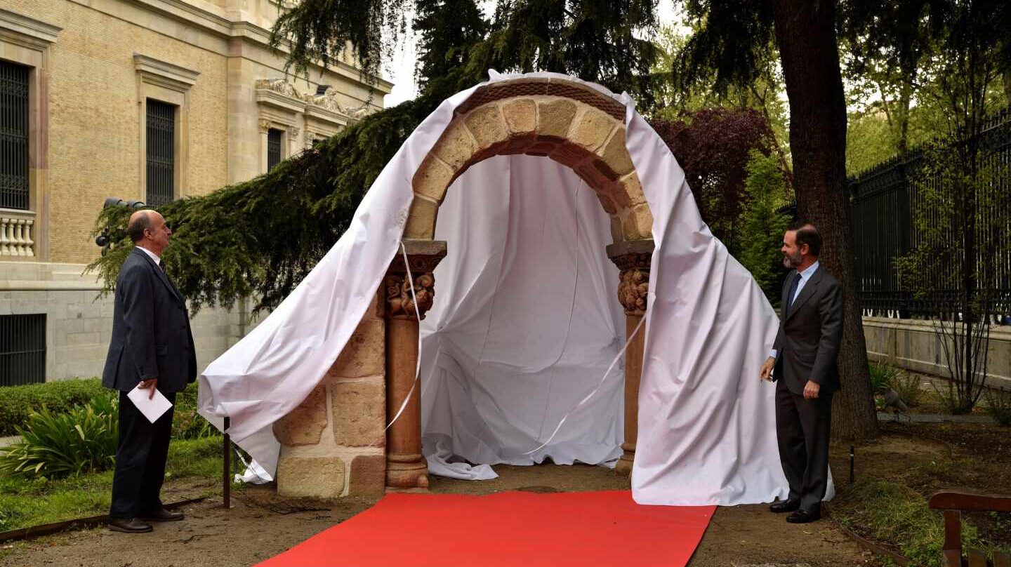 La réplica del arco impresa en 3D