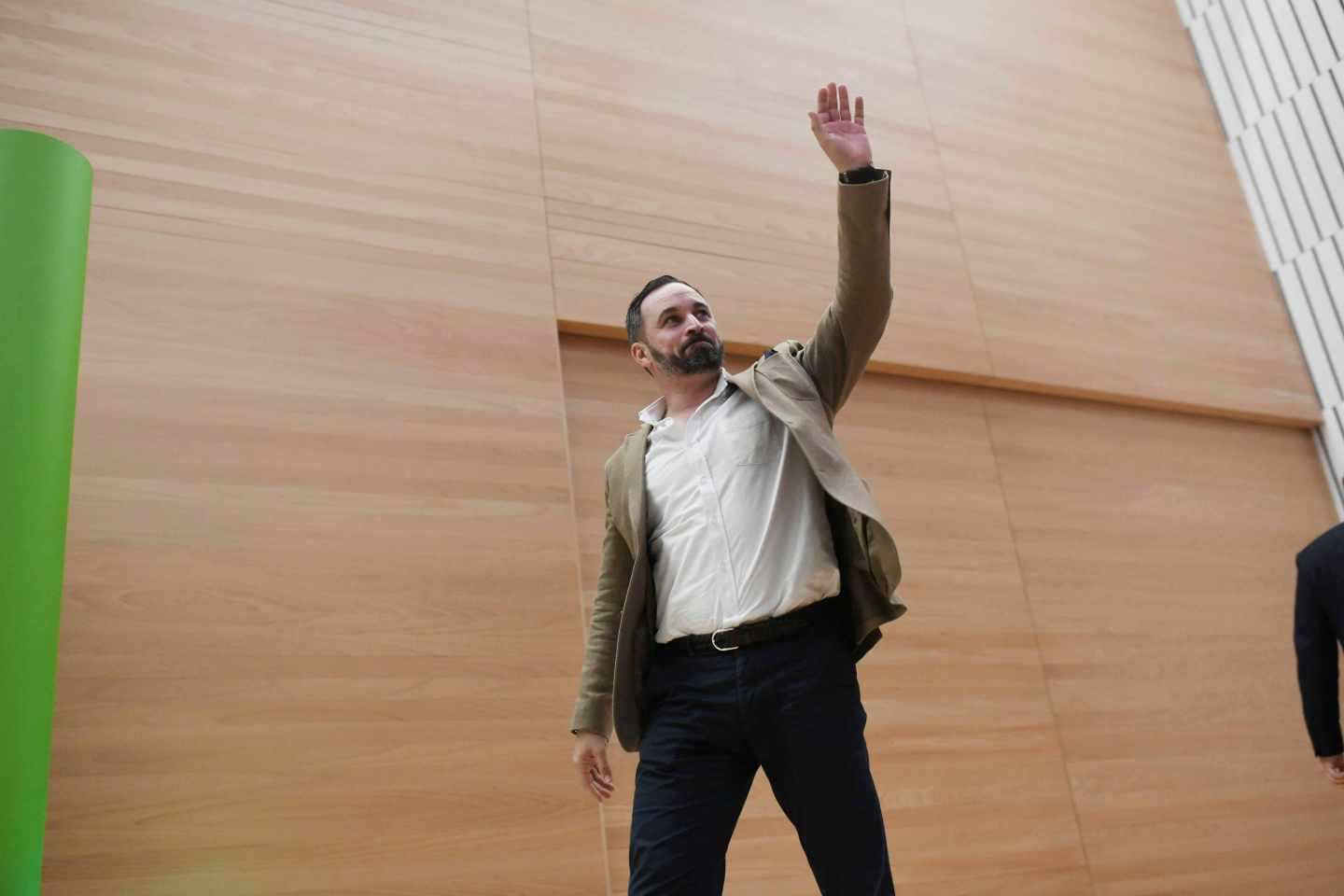 El líder de Vox, Santiago Abascal.