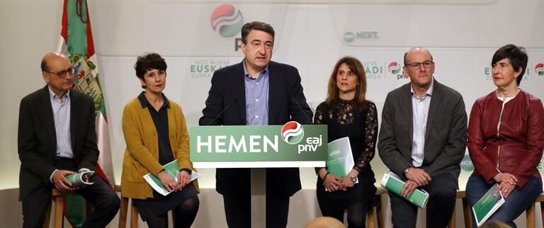 El PNV aparca el nuevo 'estatus vasco' de su programa, "hay que ser realistas"