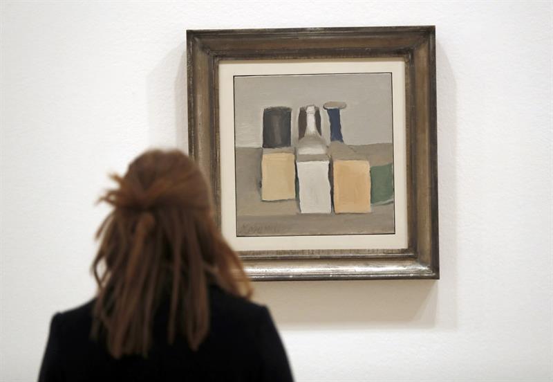 El cuadro 'Natura morta' del artista italiano Giorgio Morandi.