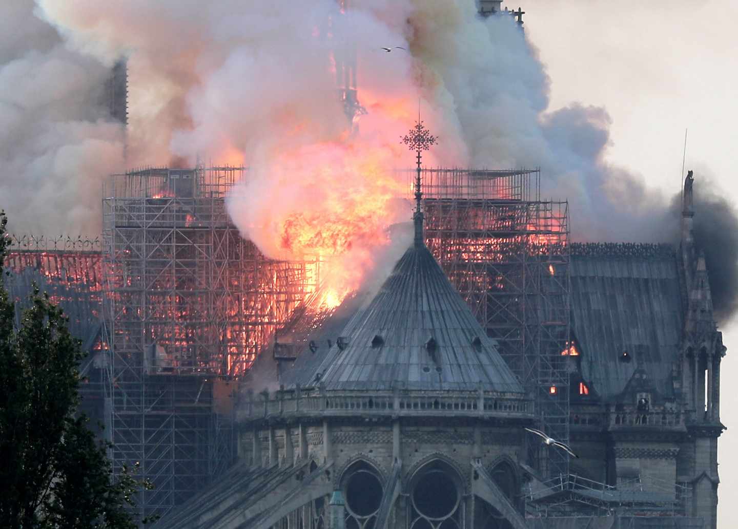 Trump sobre el incendio de Notre-Dame: "Hay que usar aviones cisterna rápidamente"
