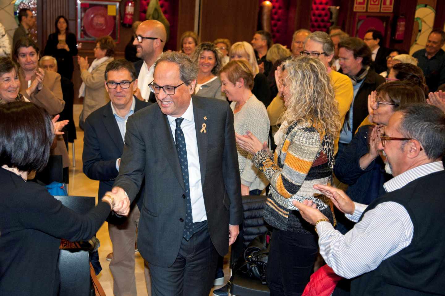 Torra equipara el "nivel de la democracia" española con el de Turquía