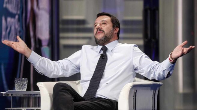 El vicepresidente del Gobierno y ministro del Interior italiano, Matteo Salvini.