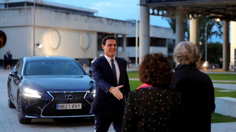 Debate en RTVE: la llegada de Albert Rivera.