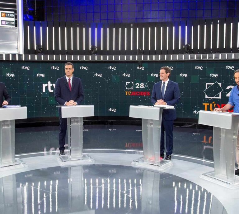 Acuerdo entre los partidos para un único debate a cinco el 4 de noviembre