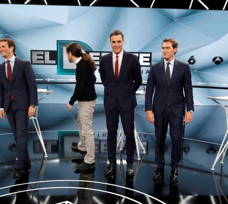Los candidatos a la presidencia se la juegan hoy en el único debate televisado a cinco