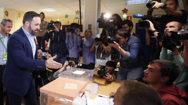 28A: Vox veta a periodistas en el hotel donde Santiago Abascal seguirá el recuento