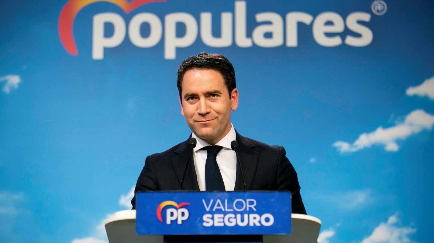 El secretario general del PP, Teodoro García Egea.