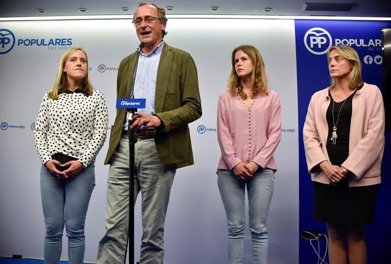 Alfonso Alonso: "Debemos volver con fuerza a un discurso centrado, abierto y moderno"