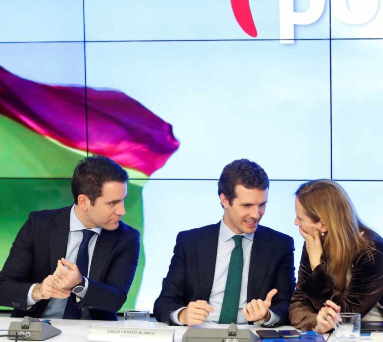 Casado reprocha a Ciudadanos y Vox que "no les importaba la gobernabilidad"