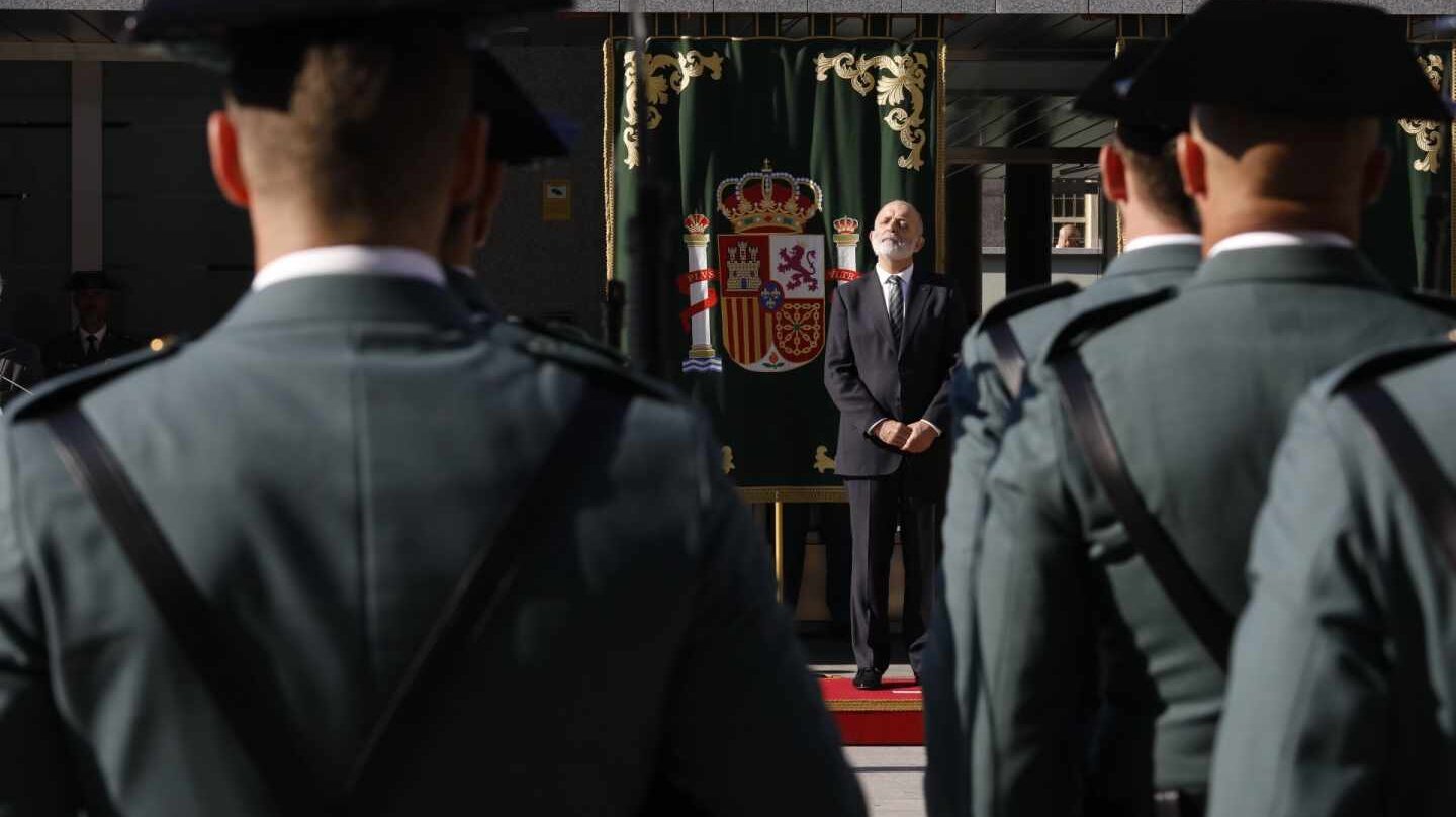 El director general de la Guardia Civil, Félix Azón, en un acto oficial.