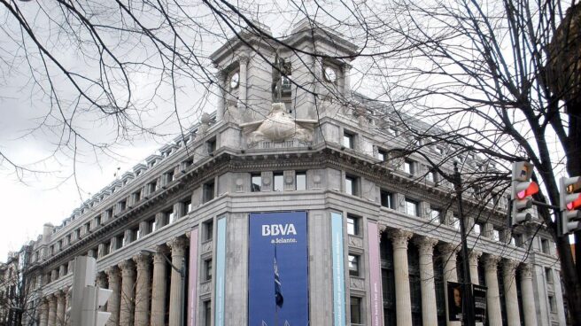 Antigua sede del Banco de Comercio en Bilbao, hoy BBVA. Bilbao.