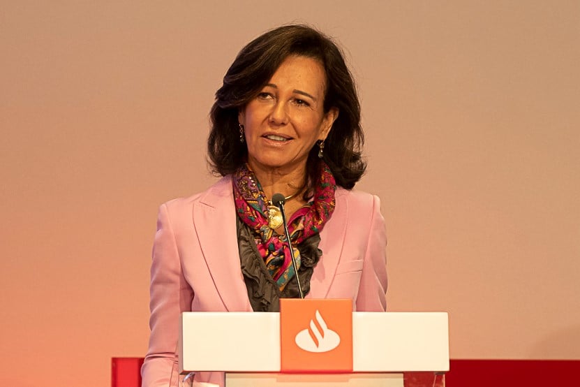 Ana Botín, presidenta de Santander.