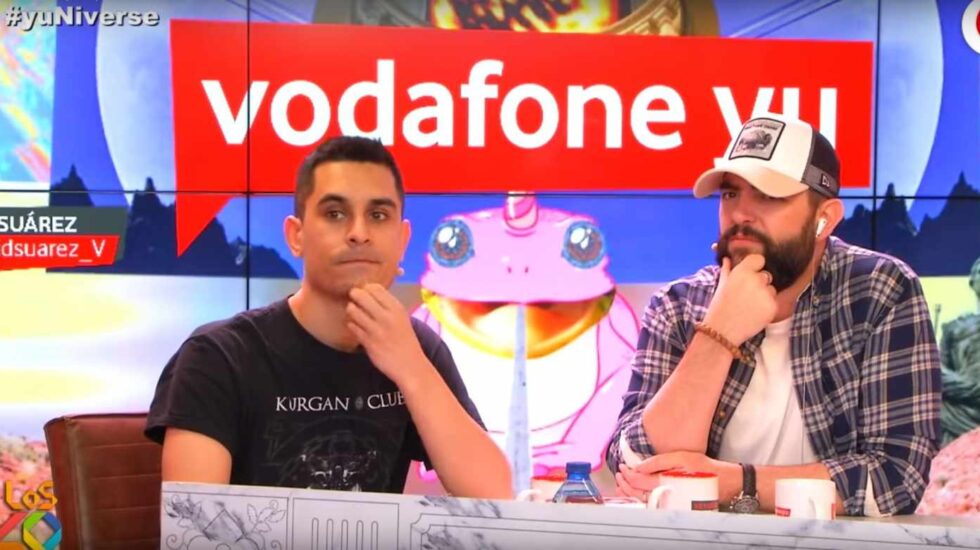 David Suárez y Dani Mateo en Vodafone Yu.