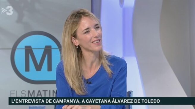 Alvarez de Toledo recuerda en TV3 que "es una televisión de parte" con un director "procesado por un golpe a la democracia"