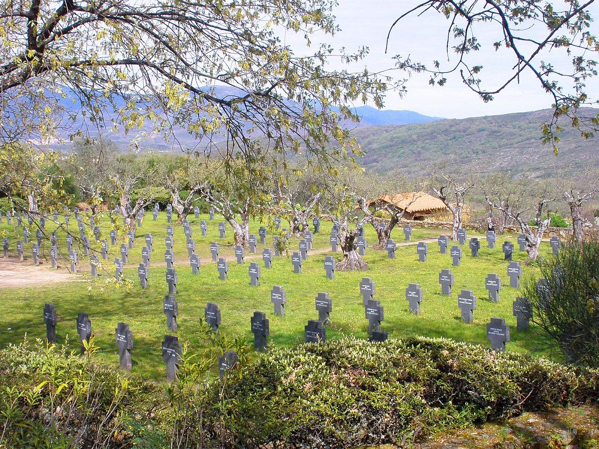 Cementerio militar alemán de Cuacos de Yuste (Cáceres)