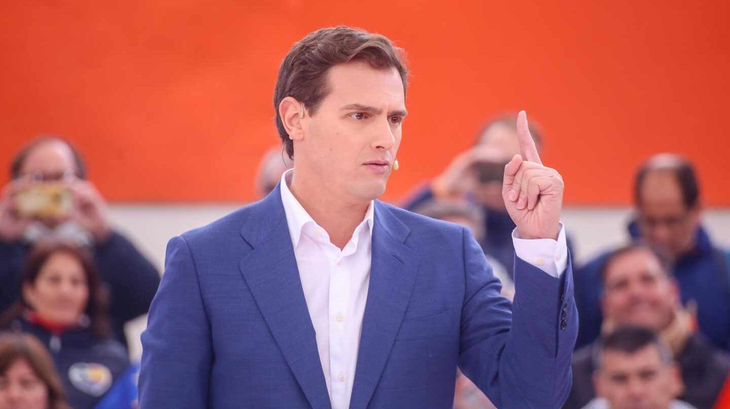 El candidato a la presidencia del Gobierno por Ciudadanos, Albert Rivera