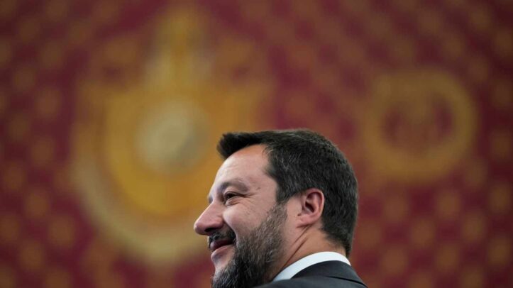 El líder de la Liga y ministro del Interior, Matteo Salvini.