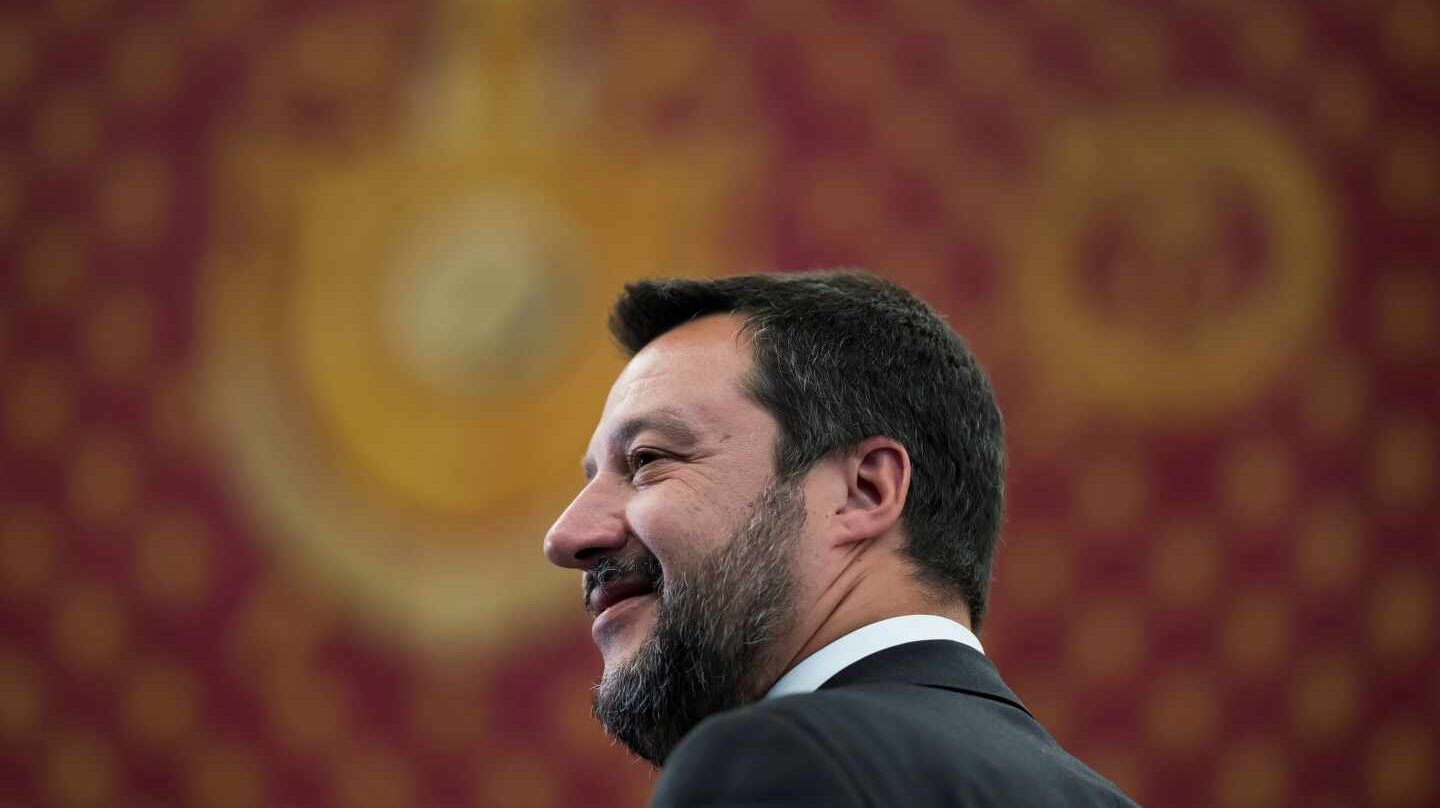 El líder de la Liga y ministro del Interior, Matteo Salvini.