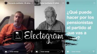 Pensionistas en el "Electogram": jubilados de izquierdas y derechas opinan sobre el 28-A