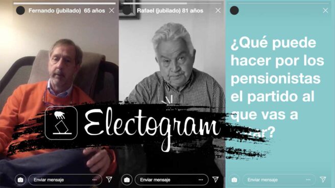 Pensionistas en el "Electogram": jubilados de izquierdas y derechas opinan sobre el 28-A