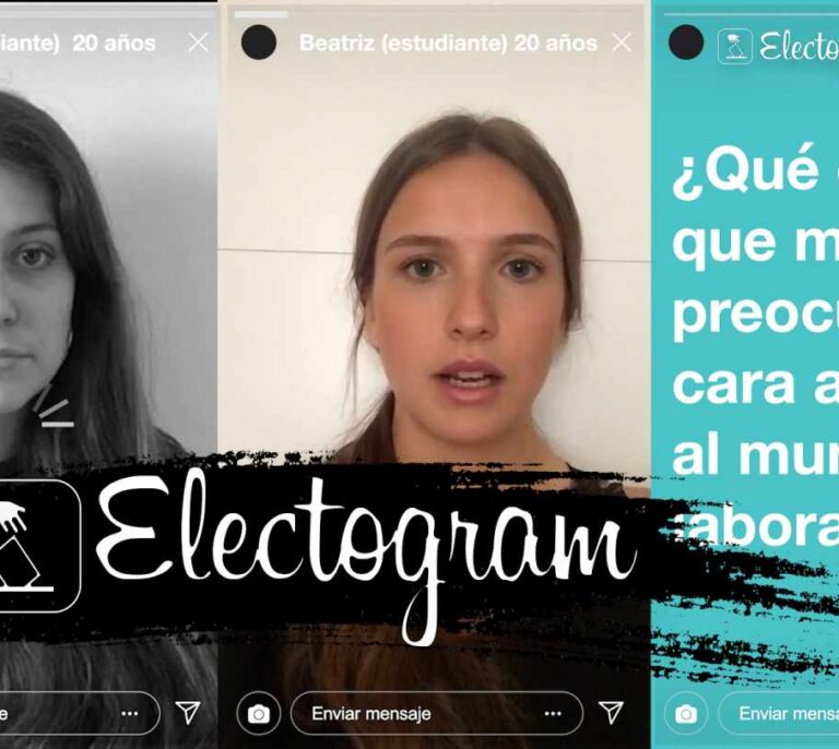 Dos estudiantes en el "Electogram": ¿qué opinan de las elecciones?