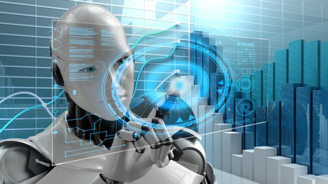 IA Imagen de un robot que representa la inteligencia artificial