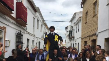 Torra "denunciará" el fusilamiento de un muñeco de Puigdemont en Coripe (Sevilla)