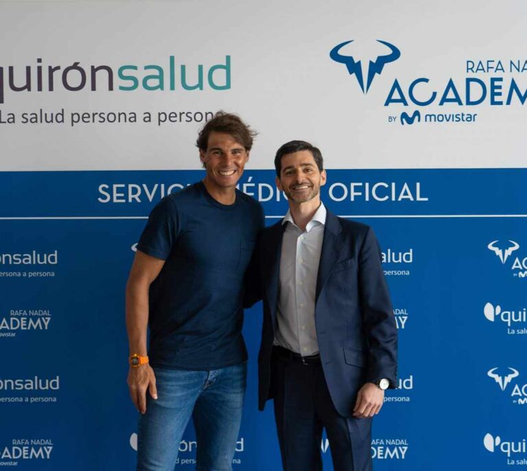 Quirónsalud, nuevo Servicio Médico de la Rafa Nadal Academy by Movistar