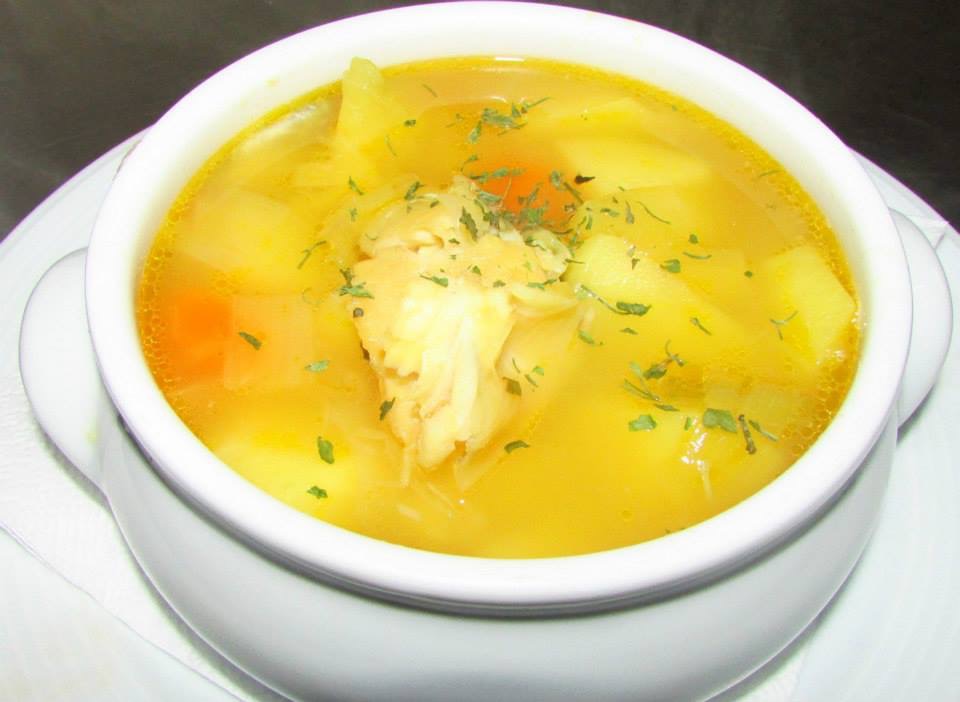 Porrusalda con Bacalao