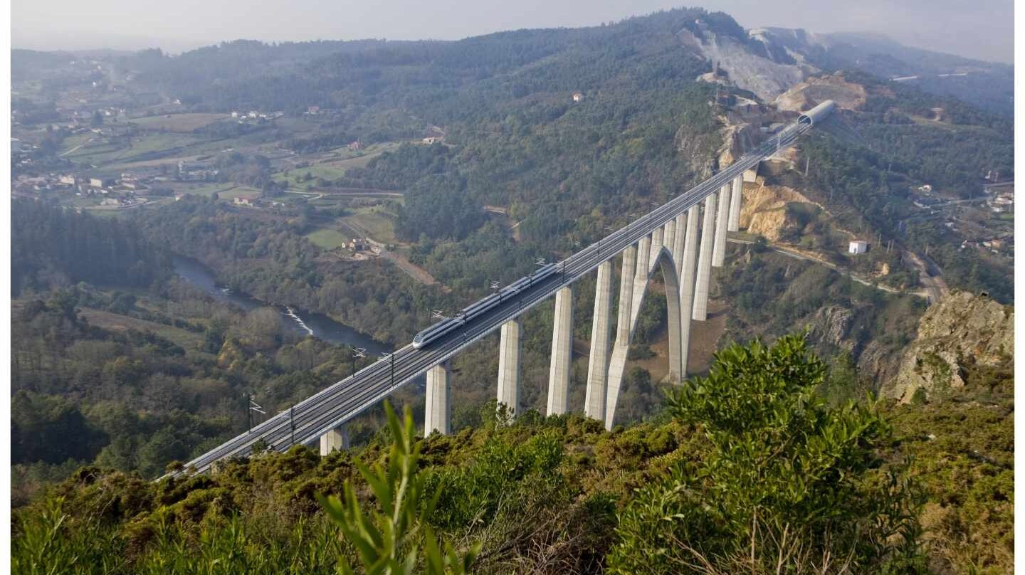 Viaducto del río Ulla.