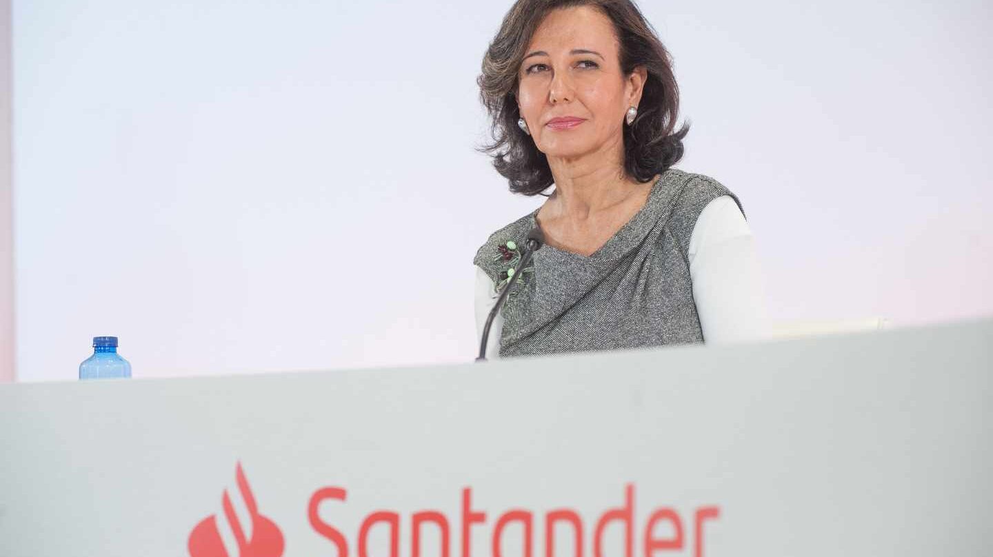 Ana Botín, presidenta de Santander.