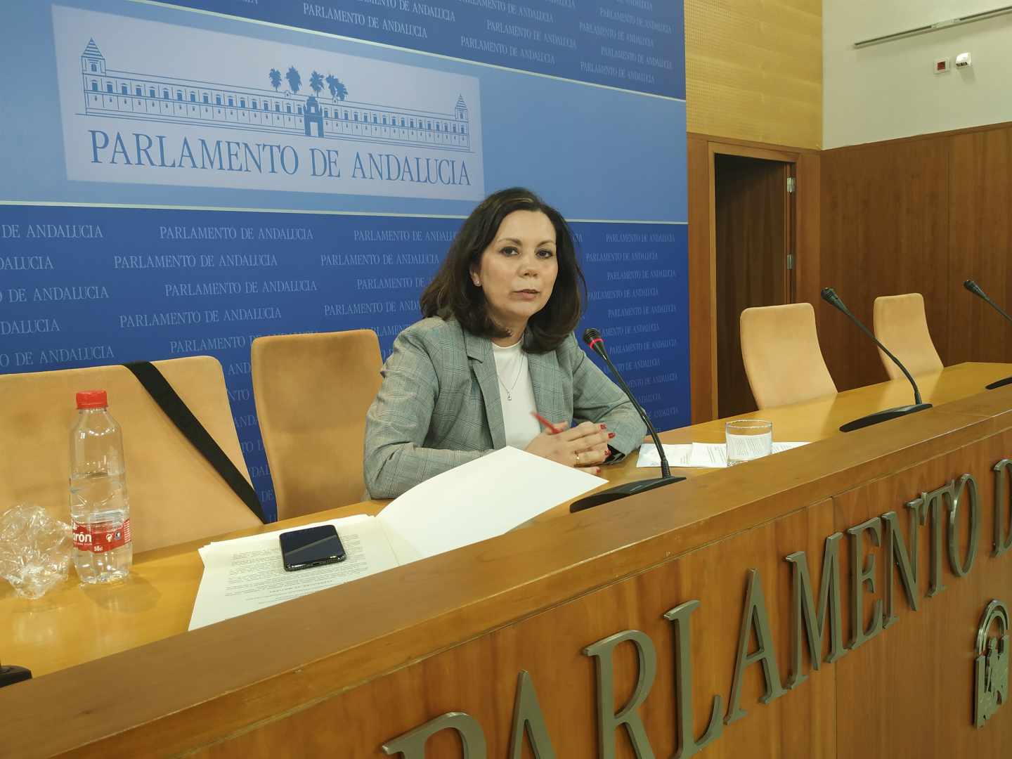 Ángela Mulas, diputada de Vox en el Parlamento de Andalucía.