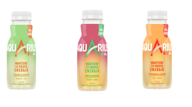 Coca-Cola lanza Aquarius Raygo, nueva bebida "funcional" con vitaminas y minerales