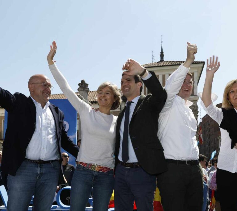 Pablo Casado agrava el cisma en el PP de Castilla y León, caladero de votos de Génova